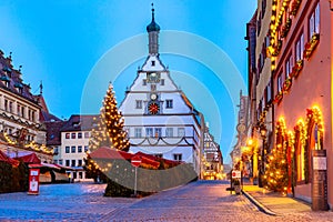 Christmas Rothenburg ob der Tauber, Germany photo