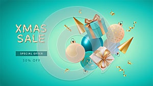 Christmas sale banner