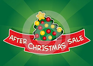 After Christmas Sale banner