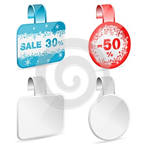 Christmas Sale Labels