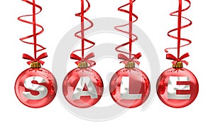 Christmas sale sign