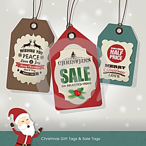 Christmas Sale Tags