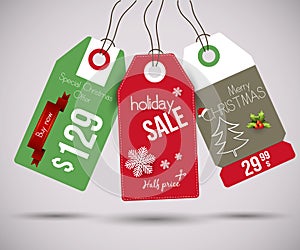 Christmas Sale Tags