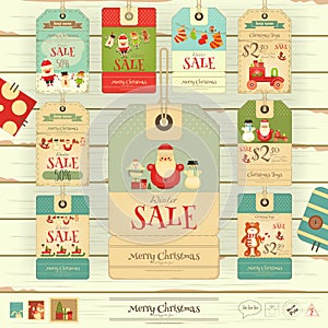 Christmas Sale Tags