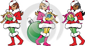 Christmas Santa Helpers Variety