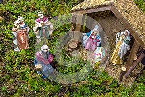 Christmas Scene - Nacimiento photo