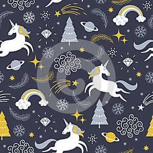 Christmas seamless illustration