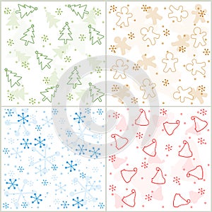 Christmas seamless pattern