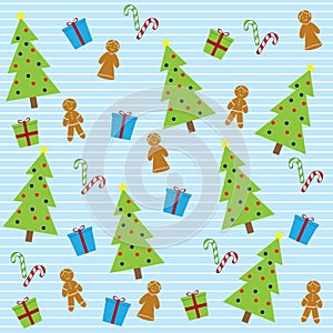 Christmas seamless pattern