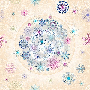 Christmas seamless pattern