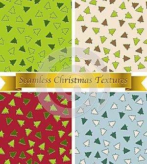 Christmas seamless patterns