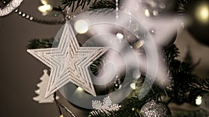 The Christmas season and Decko for Christmas tree for Christmas