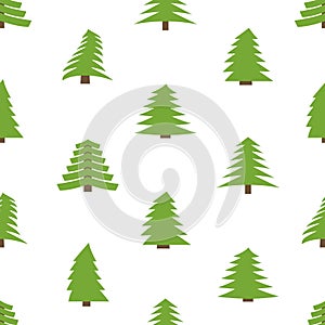 Christmas semless pattern with snowflake, christmas ball, gift box