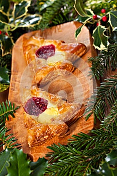 Christmas shape pastry