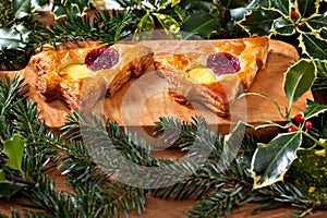 Christmas shape pastry