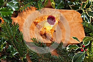 Christmas shape pastry