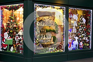 Christmas shop in London