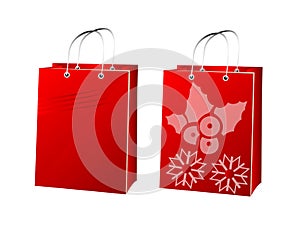 Christmas shoppin bag