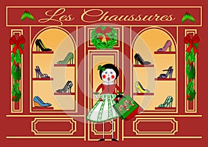 Christmas Shopping at Les Chaussures