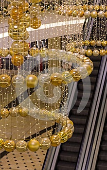 Christmas shopping mall decorations