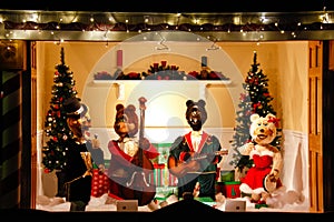 Christmas Singing Bear Display