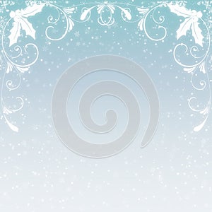 Christmas Snowflake Background