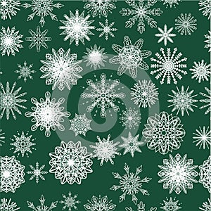 Christmas snowflakes