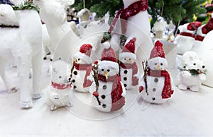 Christmas snowmen toys