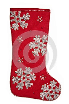 Christmas sock - red