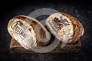 Christmas Sourdough Bread