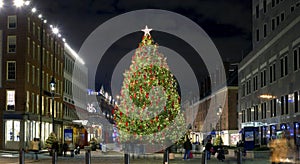 Christmas South Street Seaport photo