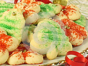 Christmas Spritz Cookies photo