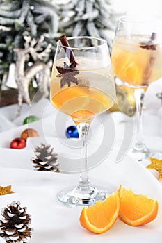 Christmas spritz a perfect cocktail