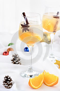 Christmas spritz a perfect cocktail