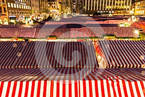 Christmas stalls- Nuremberg (Nuernberg), Germany