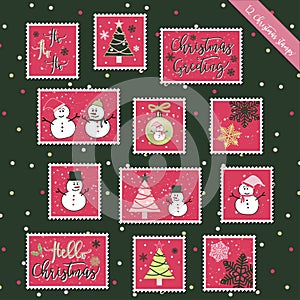 Christmas stamps