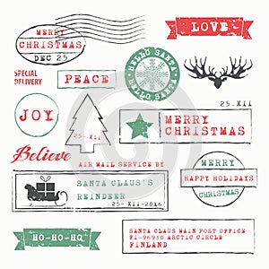 Christmas Stamps Collection