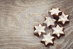 Christmas star cookies