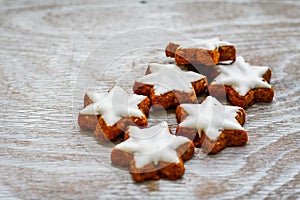 Christmas star cookies