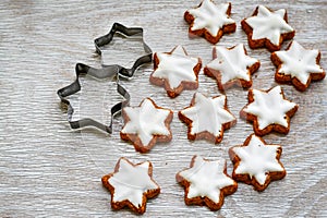 Christmas star cookies