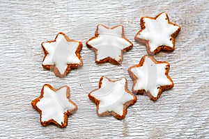 Christmas star cookies