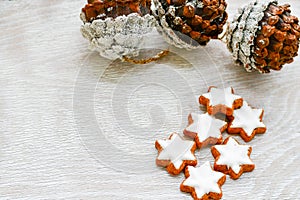 Christmas star cookies