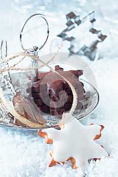 Christmas star cookies