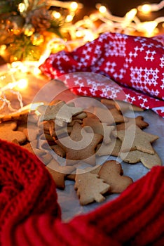 Christmas star cookies