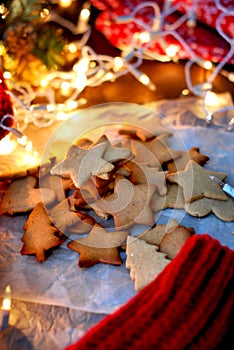 Christmas star cookies