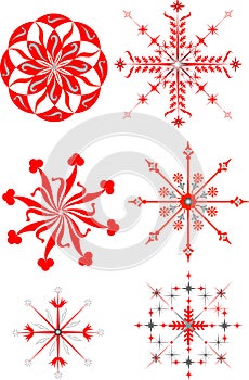 Christmas star illustration