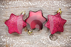 Christmas star ornaments