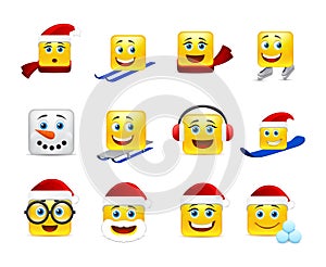 Christmas stickers