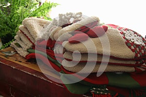Christmas Stocking Socks Decoration Craftsmanship, Handmade Noel, Snow, December Holidays