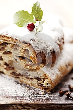 Christmas stollen photo